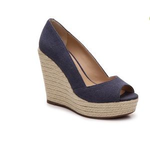 Vince Camuto Denim Wedge